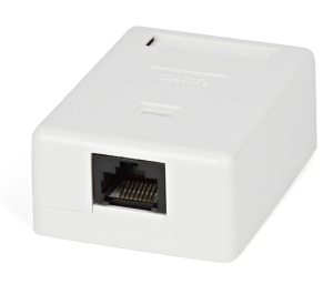 Розетка компьютерная настенная  RJ-45 5 кат.