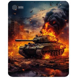 Коврик Cactus CS-MP-D04M Burning tank 300x250x3мм