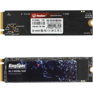 Накопитель SSD 1Tб Kingspec NE-1TB M.2 2280 NVMe PCIe 3.0 x4, чтение - 2400 запись-1900