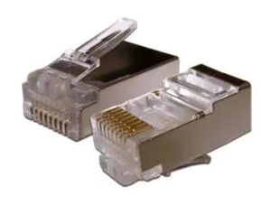 Коннектор RJ-45 Cat.6 Lanmaster TWT-PL45/S-8P8C-6 STP кат.6 RJ45  1 шт 