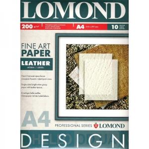 Бумага А4 200г 10л глянцевая «Кожа»  Lomond 0918041