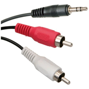 Кабель Audio стерео 3,5mm джек(M) - 2RCA(M) 1,5м
