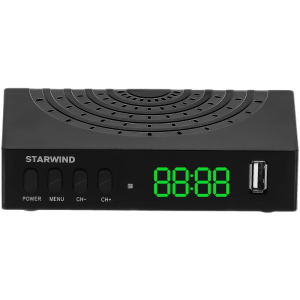 Тюнер (Цифровой ресивер) Starwind CT-240 черный