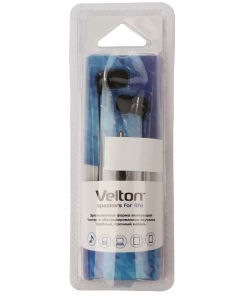 Наушники Velton VLT-EB102Bl (черные)