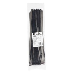 Стяжка Cablexpert NYT-300x3.6B пластиковые 300 мм х 3.6 мм, чёрные (100 шт.)