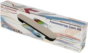 Ламинатор Gladwork jLAM Hit A4 (75-125мкм) 25см/мин (2вал.)