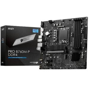 Материнская плата MSI PRO B760M-P S1700 DDR4 mATX