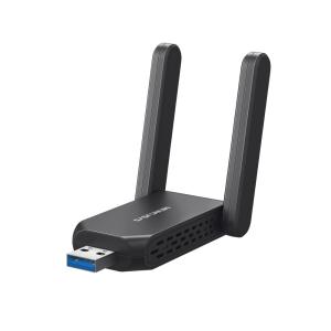 Wi-Fi адаптер Mercusys MA72XH AX1800 USB 3.0 (ант.внеш.несъем.) 2ант.
