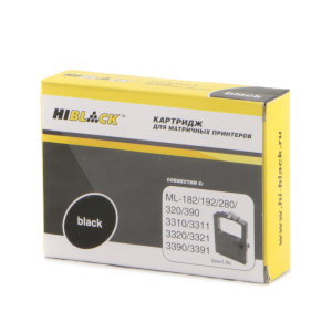 Картридж матричный Hi-Black HB-01108002 для Oki Microline 182 320 192 193 321 390 Bk 