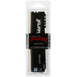 Оперативная память 16Гб DDR4 Kingston 3200Mhz KF432C16BB/16  FURY Beast Black Gaming