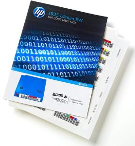 Наклейка HPE LTO5 Ultrium Read/Write Bar Code 1шт for C7975A (for libraries & autoloaders)
