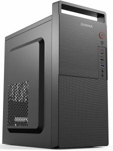 Корпус Digma DC-MATX101-U2 черный mATX без блока питания