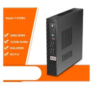 Атлант "Неттоп" Ryzen 7-5700U/16Gb/512Gb SSD M2/WiFi 6/mITX/Windows 10