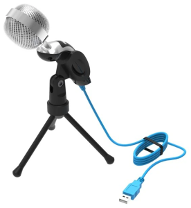 Микрофон Ritmix RDM-127 USB Black (проводной,всенаправленый,1,5м, USB)
