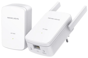 Комплект адаптеров Mercusys MP510 KIT AV1000 Powerline с Wi-Fi