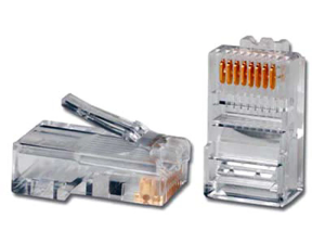 Коннектор RJ-45 (100 шт.)  8P8C 5е категория