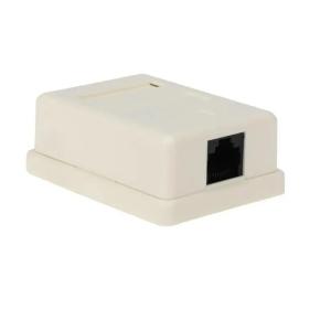 Розетка  RJ-45 5 кат.Rexant (03-0121) комп.RJ45 1порт UTP бел.