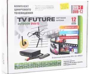 Тюнер (Цифровой ресивер) Рэмо TV Future Outdoor [DVB-T/T2) ресивер + антенна внешняя