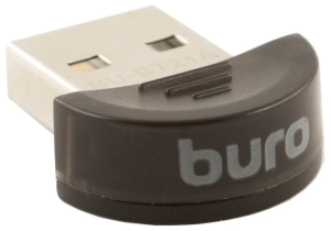Устройство связи BlueTooth Buro BU-BT21A Bluetooth 2.1+EDR class 2 10м черный