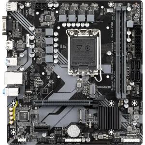 Материнская плата Gigabyte B760M H DDR4  Socket 1700, Intel®B760, 2xDDR4-3200, D-SUB+HDMI, 1xPCI-Ex1