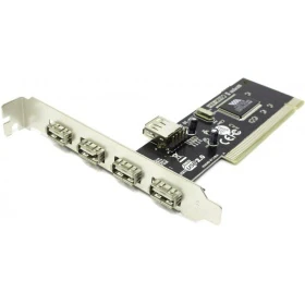 Контроллер PCI 5xUSB2.0 Orient DC-602, 4 внешних + 1 внутренний порт (чип ViA6212L) OEM