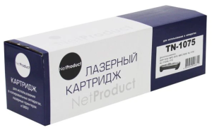 Картридж TN-1075 NetProduct N-TN-1075 для Brother DCP-1510R 1512R 1612R MFC-1810R 1815R 1000 стр