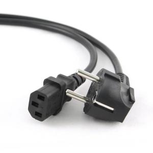 Кабель питания компьютер-розетка IEC C13 - CEE 7/7  1.8м.