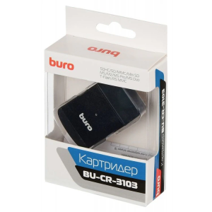 Картридер Buro BU-CR-3103 черный