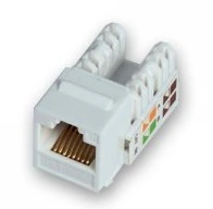 Модуль Keystone  RJ12  6P4C  cat.3  безинструментальный  для розеток и лицевых панелей KR-FPXX-KST-E