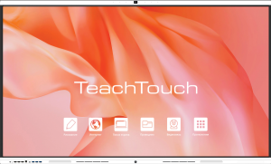 Интерактивная панель TeachTouch  65 75", 8/128Гб,  Android 14, 3hdmi-3usb , 40 касаний, слот OPS  (В