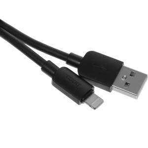 Кабель Hoco X96 Hyper iP USB (m)-Lightning (m) 1м черный коробка