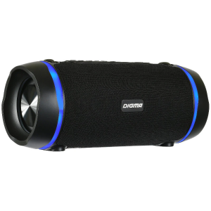 Колонка портативная Digma S-39 черный 25W 1.0 BT/USB 3000mAh (SP3925B)