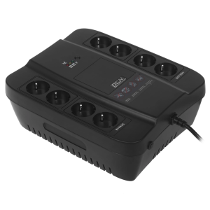 ИБП Powercom Spider SPD-1000N 550W/1000VA 8 евророзеток (4 от аккумулятора)