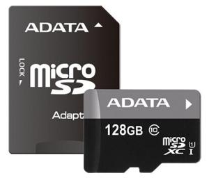 Карта памяти MicroSD 64GB A-DATA AUSDX64GUICL10-RA1