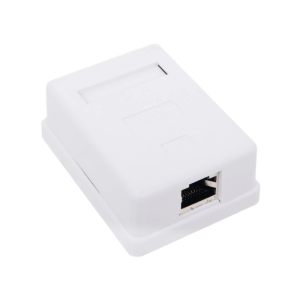 Розетка компьютерная настенная  RJ-45 FTP 5 кат. экранированная