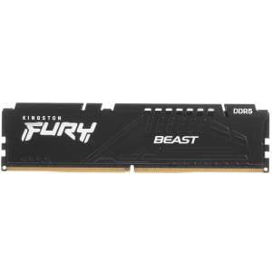 Оперативная память 16Гб DDR5 UDIMM Kingston 5600Mhz FURY Beast KF556C40BB-16
