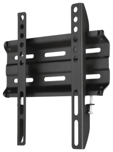 Кронштейн Hama H-118106 черный 19"-48" макс.25кг настенный фиксированный 00118106