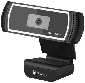 Вебкамера Оклик OK-C013FH черный 2Mpix (1920x1080) USB2.0 с микрофоном