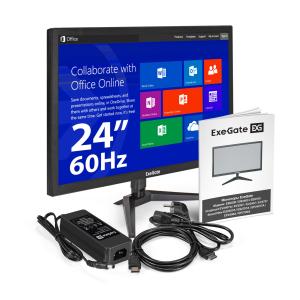 Монитор ExeGate EB2400A 24" VA LED Grade A+