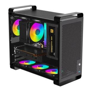 Cистемный блок AM4 Ryzen 5 5600/A520/RX6500XT 4Gb/480Gb SSD/16Gb DDR4/600W mATX