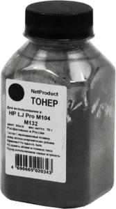 Тонер HP M104/M132, Bk, 70 г, банка Netproduct
