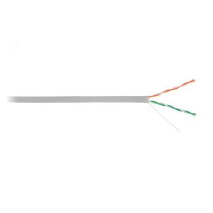 Кабель ULAN U/UTP 2pair 0,47mm (100% медь) длина 500 метров ,2 пары, Кат.5, 100МГц, одножильный, BC 