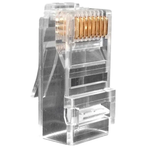 Коннектор RJ-45 Cat. 6 Hyperline PLUG-8P8C-U-C6-100  1 шт 