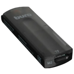 Картридер Buro BU-CR-108 черный