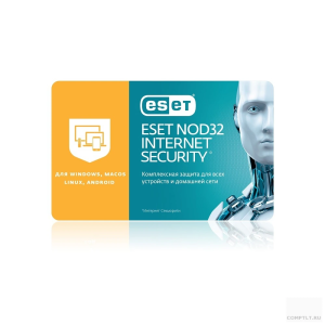 Карта продления ESET NOD32 Internet Security NOD32-EIS-1220(CARD)