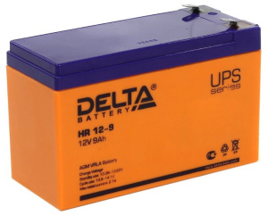 аккумулятор 12v/9ah, delta hr 12-9 12в 9ач