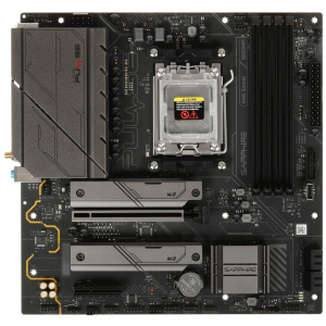 материнская плата sapphire b850m pulse wifi b850, am5, 4*ddr5, 1*pciex16, 1*pciex4, 2*m.2, 2*typec,