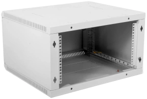 шкаф настенный цмо шрн-эконом (шрн-э-9.350.1)  9u 600x350мм пер.дв.стал.лист 85кг серый