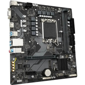 материнская плата gigabyte b760m h ddr4  socket 1700, intel®b760, 2xddr4-3200, d-sub+hdmi, 1xpci-ex1