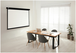 экран cactus wallscreen cs-psw-150x150-bk